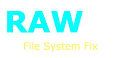 raw file system format